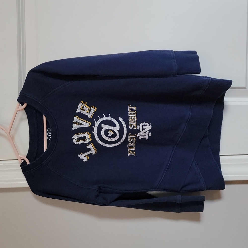 Notre Dame girls sweatshirt. Size 4T